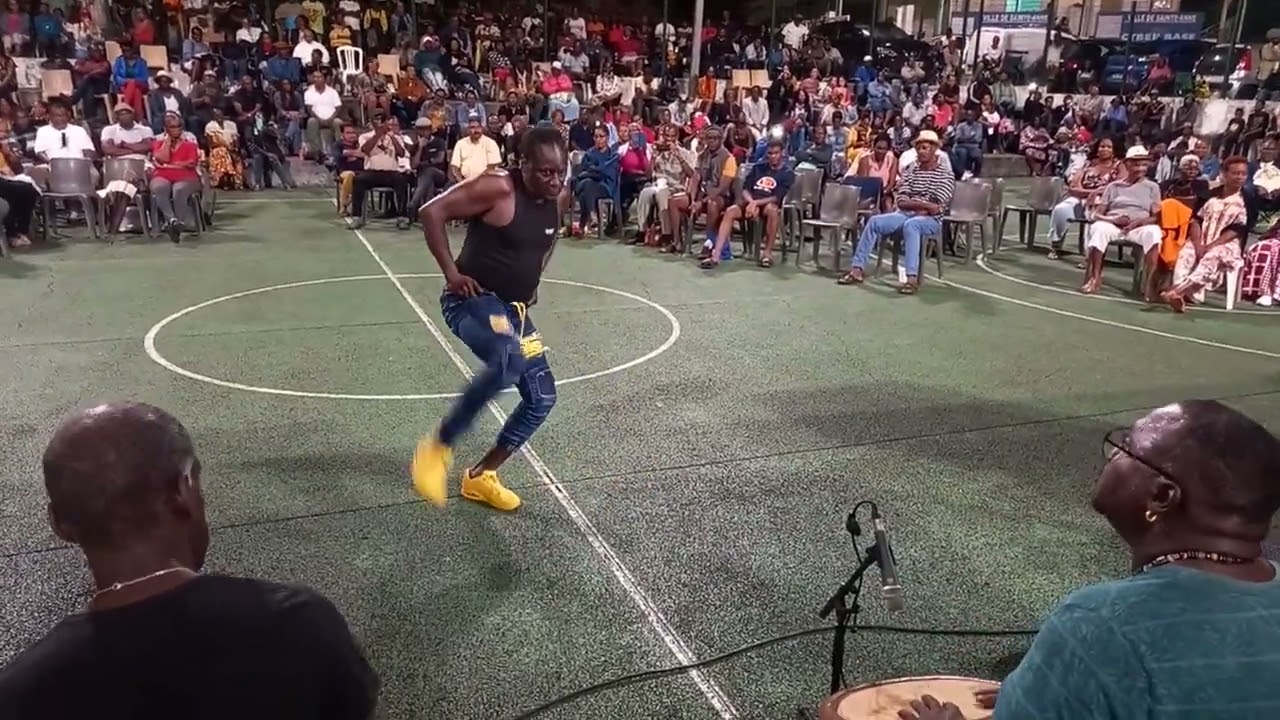 Léwoz  a Kannida:Mr Mario Coco, dansè,dans ses œuvres,Olivier Edom byen mawkè.GWO KA-LA sé Sous-La !
