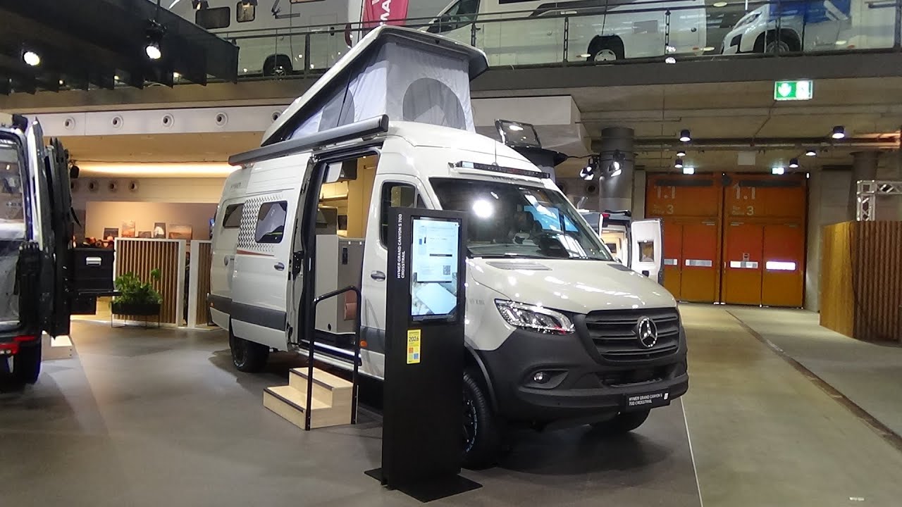 2026 Hymer Grand Canyon S 700 Cross Trail - Exterior and Interior - CMT Stuttgart 2026
