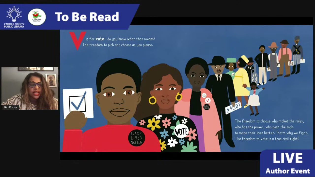 The ABCs of Black History Storytime with Author Rio Cortez