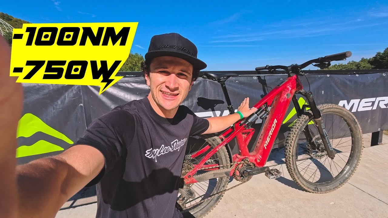 Estrujando la Ebike Más Potente de Merida con el Motor Bosch Actualizado 😈​