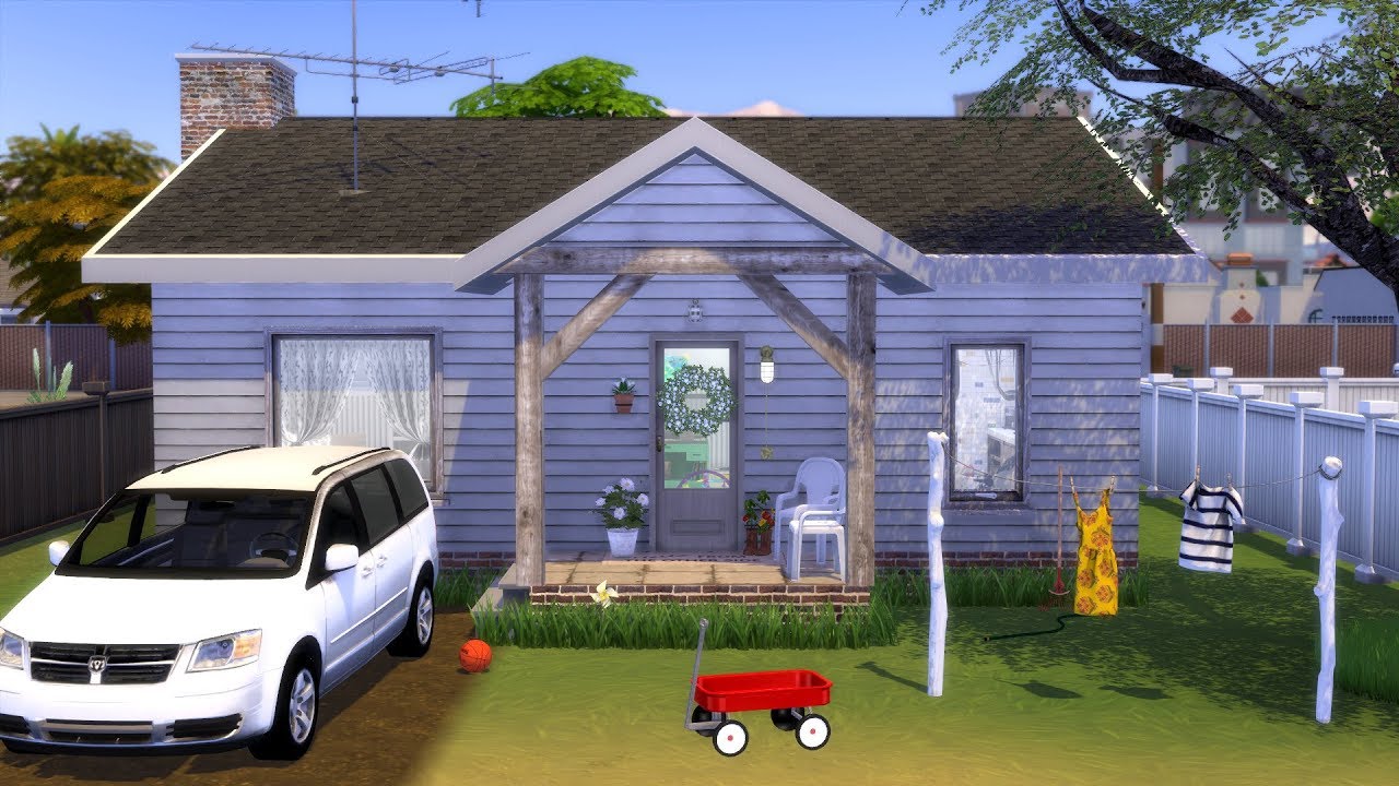 The Sims 4: Speed Build // SINGLE MOM'S HOME