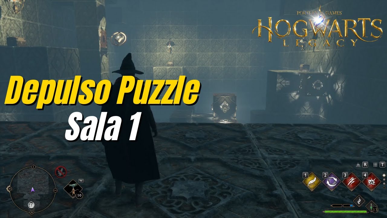 Hogwarts Legacy - Como Resolver o Puzzle de Depulso - Sala 1