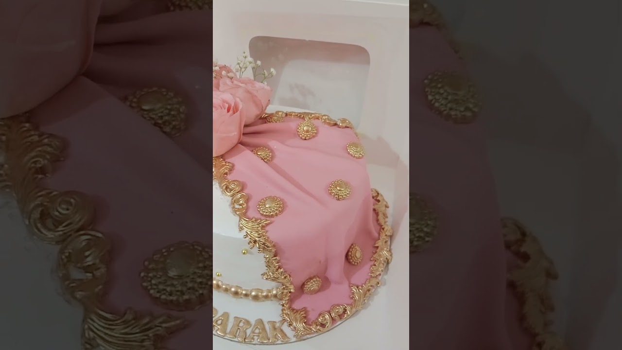 Nikkah Mubarak theme cake.For order 0323 4546151