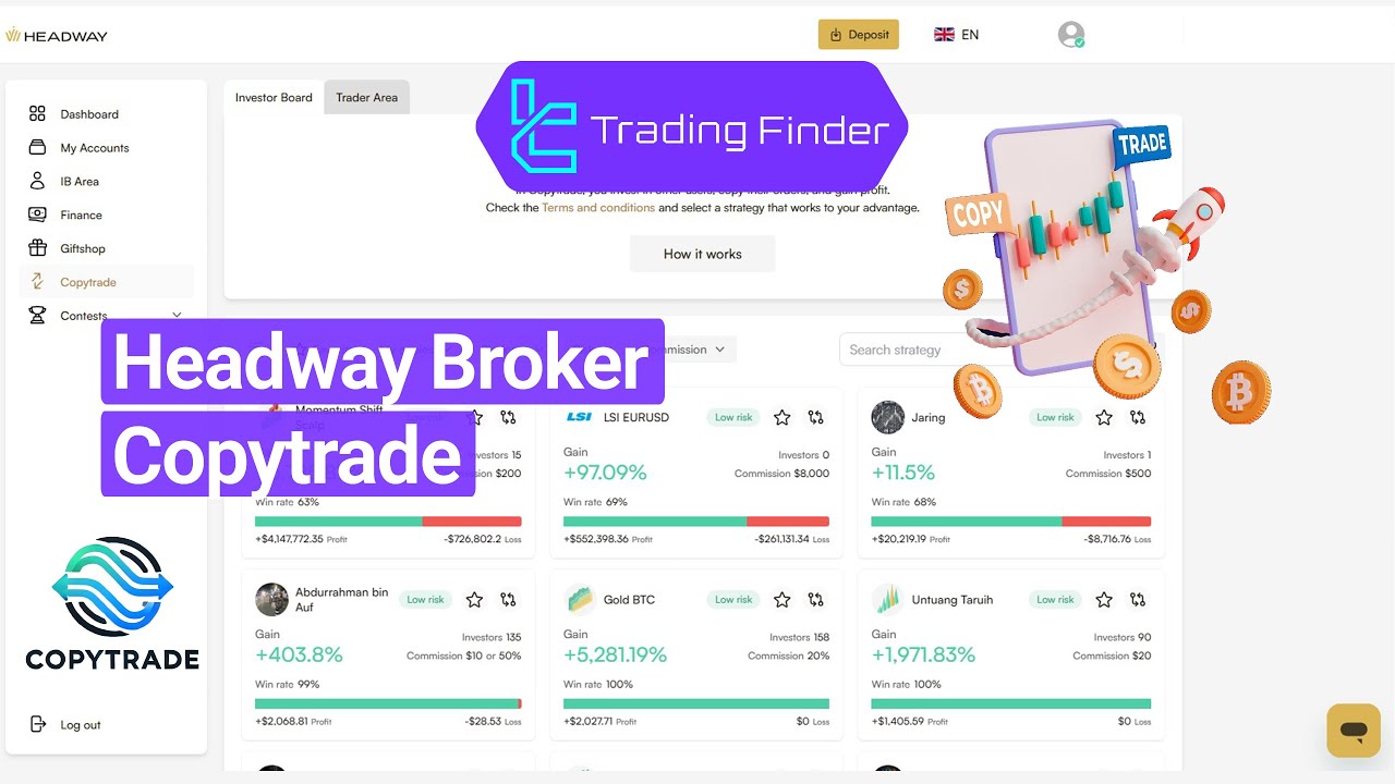 ✨Headway Copy Trading 2025 [Passive Income within 10 Minutes]-[TFlab]