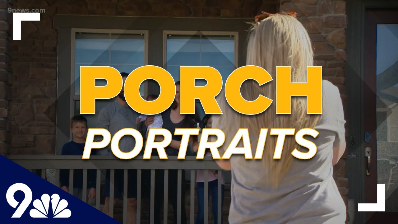 'I was deeply inspired': Photographer in Erie taking free porch portraits