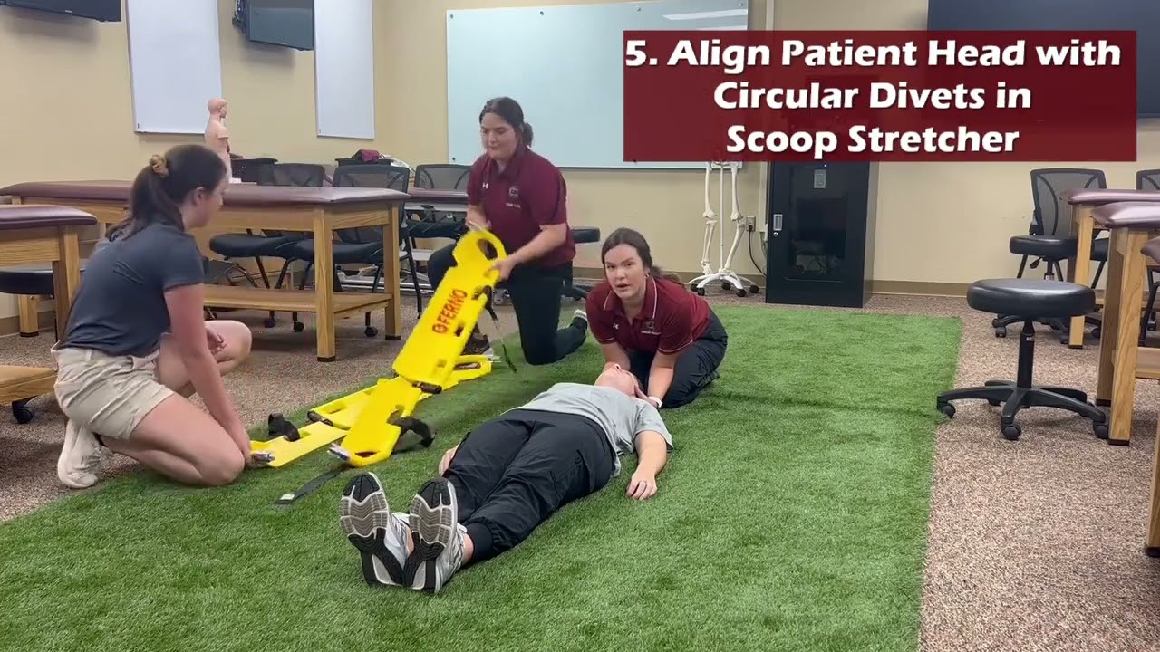 Scoop Stretcher Spine Boarding