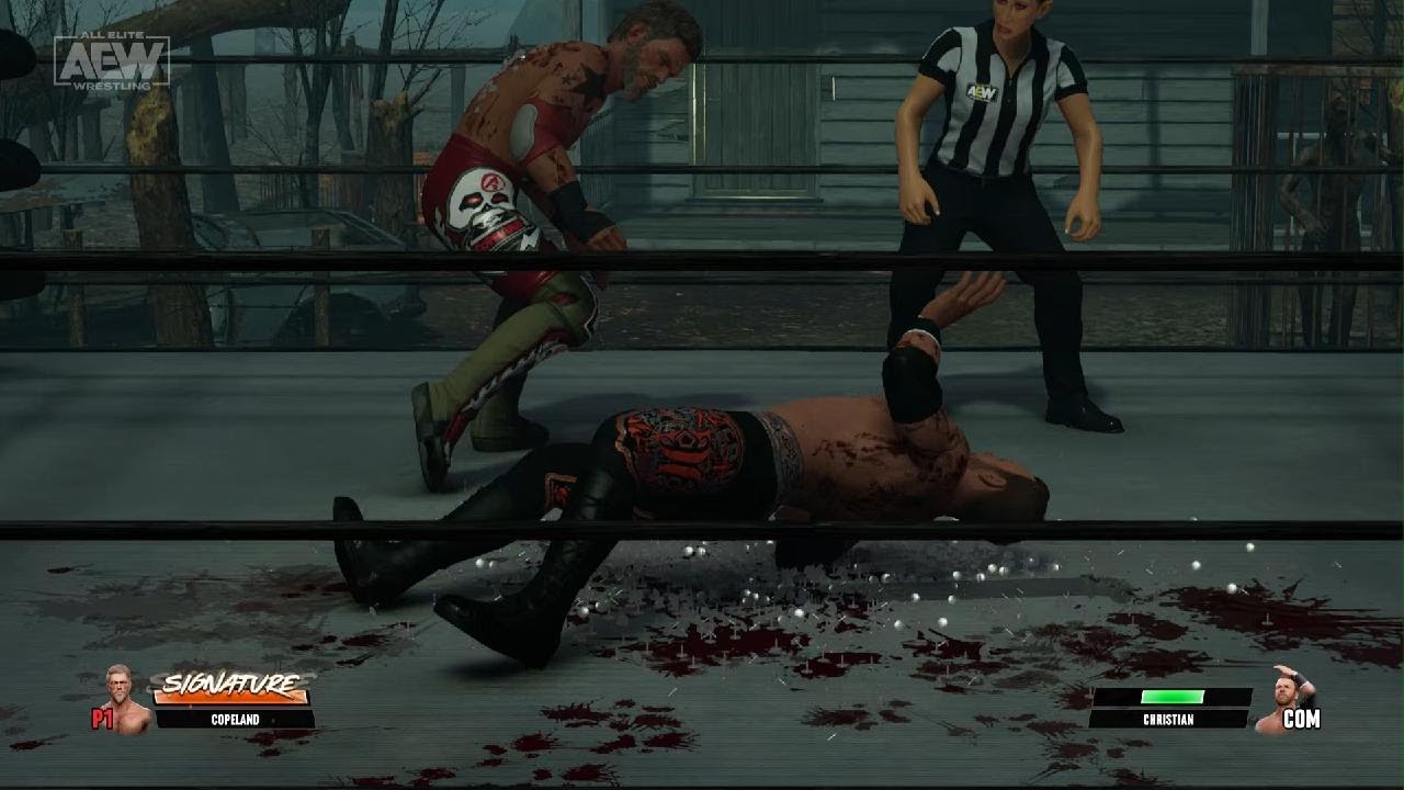 AEW: Fight Forever | Adam Copeland vs. Christian Cage | New Fright Forever Arena