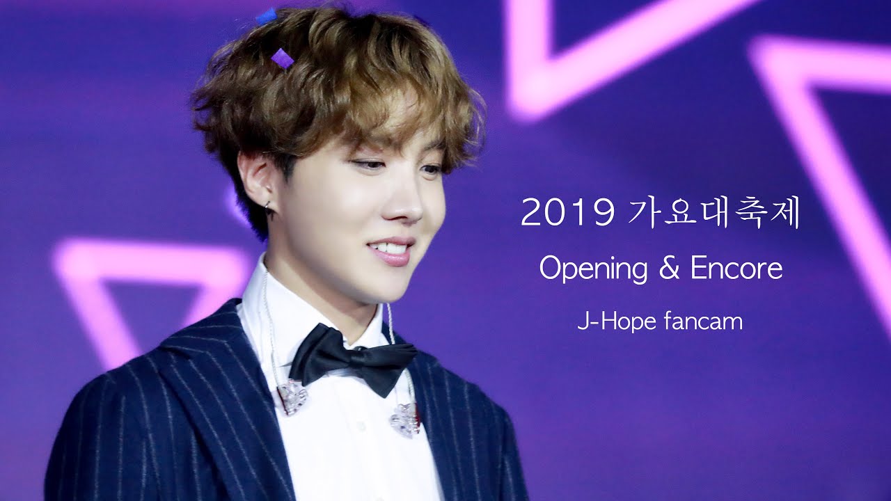 191227 KBS 가요대축제 | Opening & Encore 4K | 제이홉 직켐 J-Hope Focus