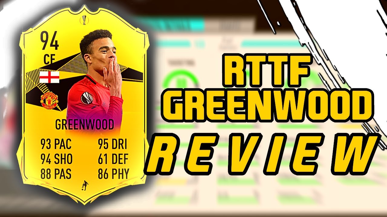 META RTTF MASON GREENWOOD REVIEW! - FIFA 20 ULTIMATE TEAM