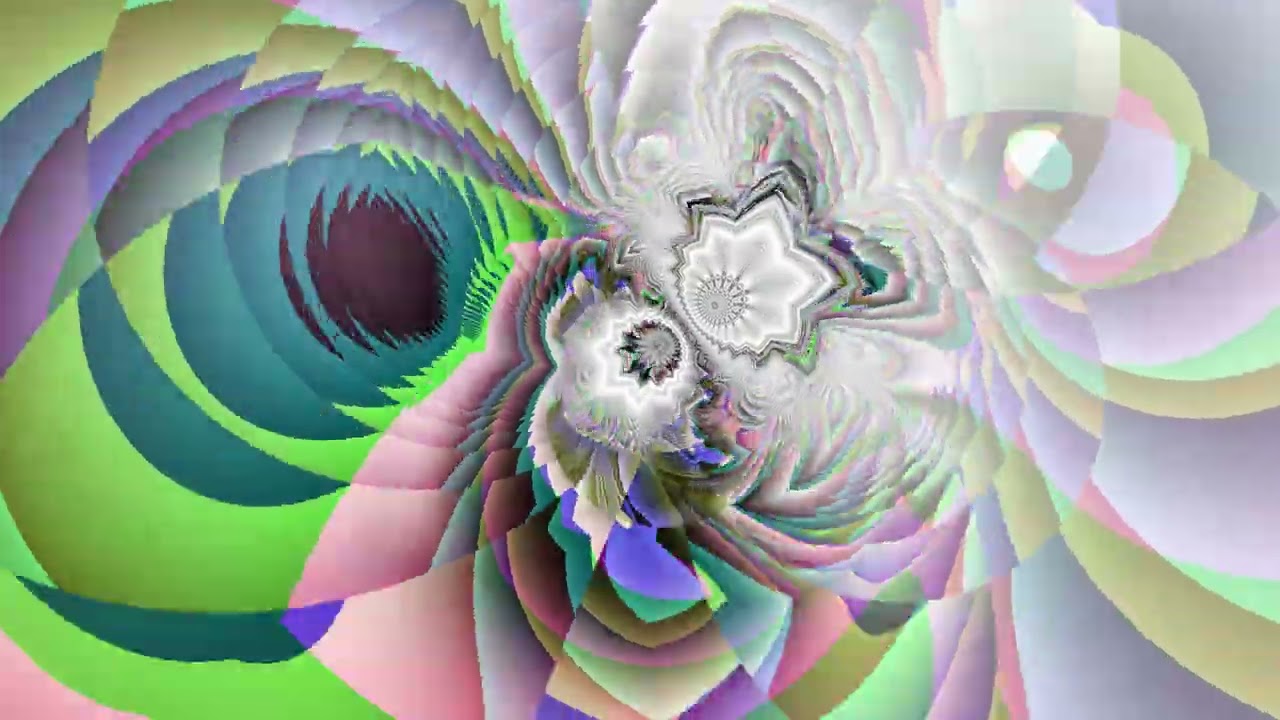 Abstract video synthesis loop 4K 60fps 480secs uQqy 026