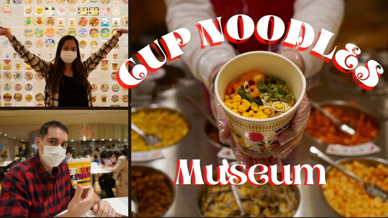 MAKE YOUR OWN CUP NOODLES!!! | Cup Noodles Museum in Yokohama, Japan | 37 weeks pregnant