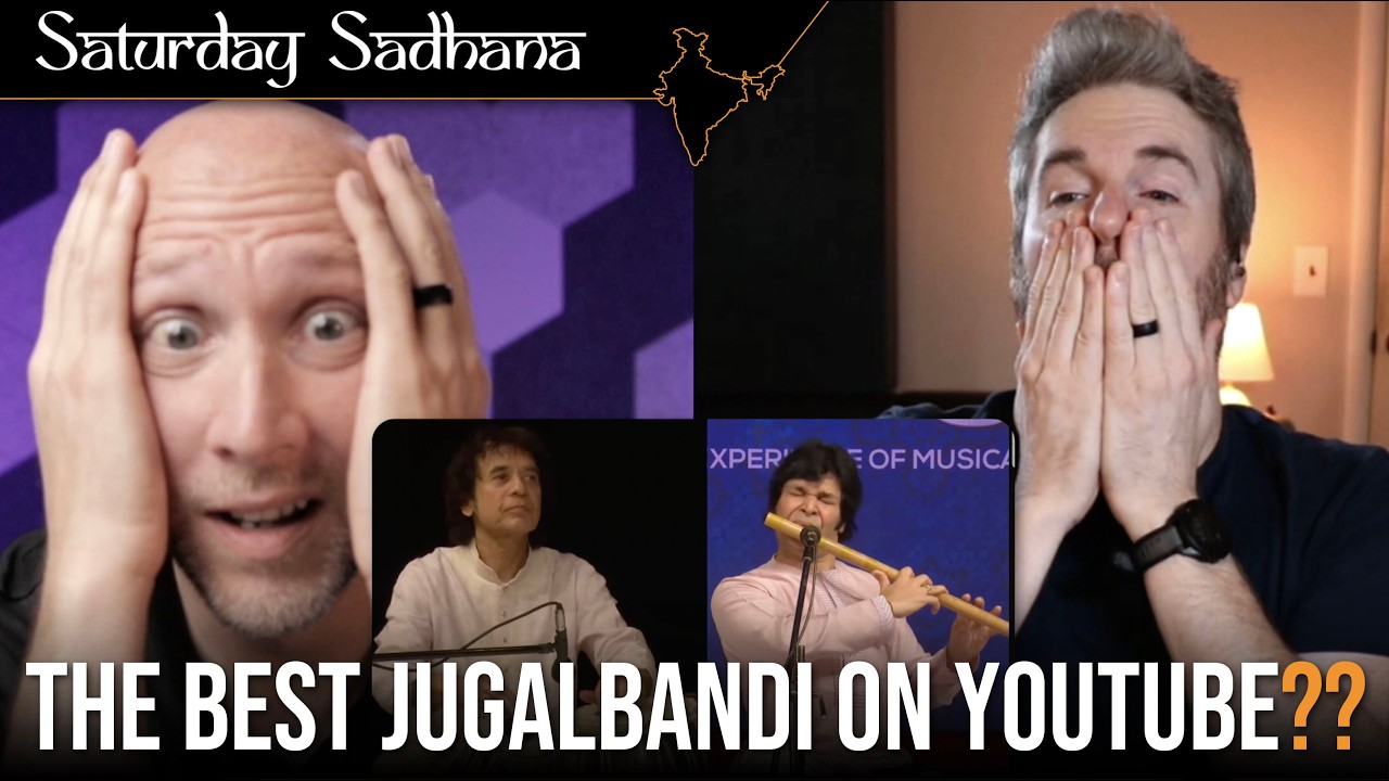Indian Classical Music: Zakir Hussain & Rakesh Chaurasia's UNBELIEVABLE skills on Tabla and Flute!