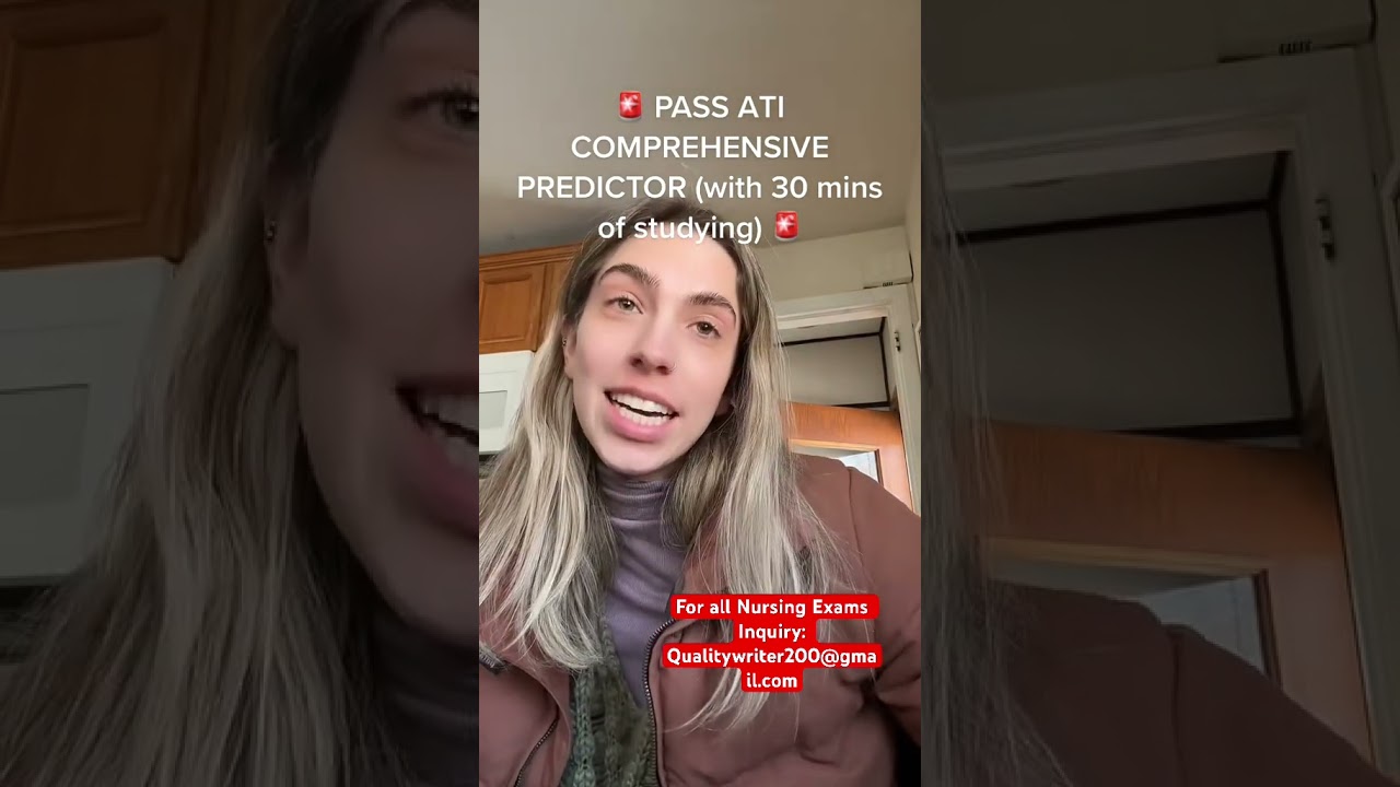 Сдайте экзамен ATI RN Comprehensive Predictor Exit Exit Exam 2025 (реальные скриншоты экзамена)