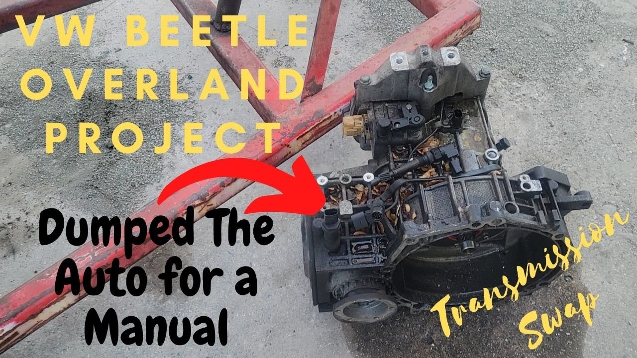 Замена автоматической коробки передач на механическую в Volkswagen Beetle TDI 2003 года выпуска.