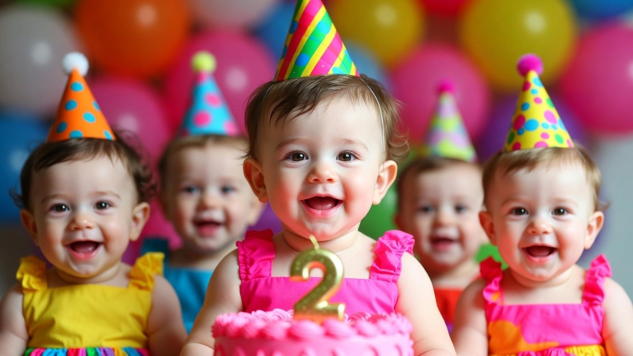 Happy Birthday Song for Kids 🎉 Baby Dance Party (2026) | Cute Baby Dance Party