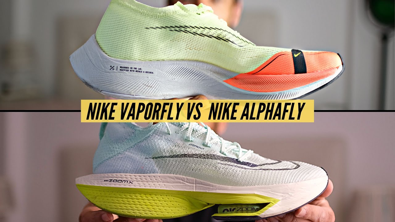 Nike Vaporfly 2 Vs Nike Alphafly 2 Qual devo escolher?