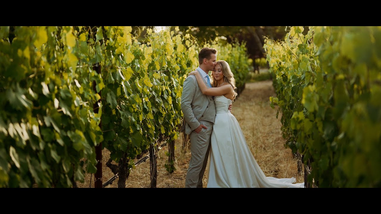 Stunning vineyard wedding at Landmark Vineyards in Kenwood, CA- Briony and Jim