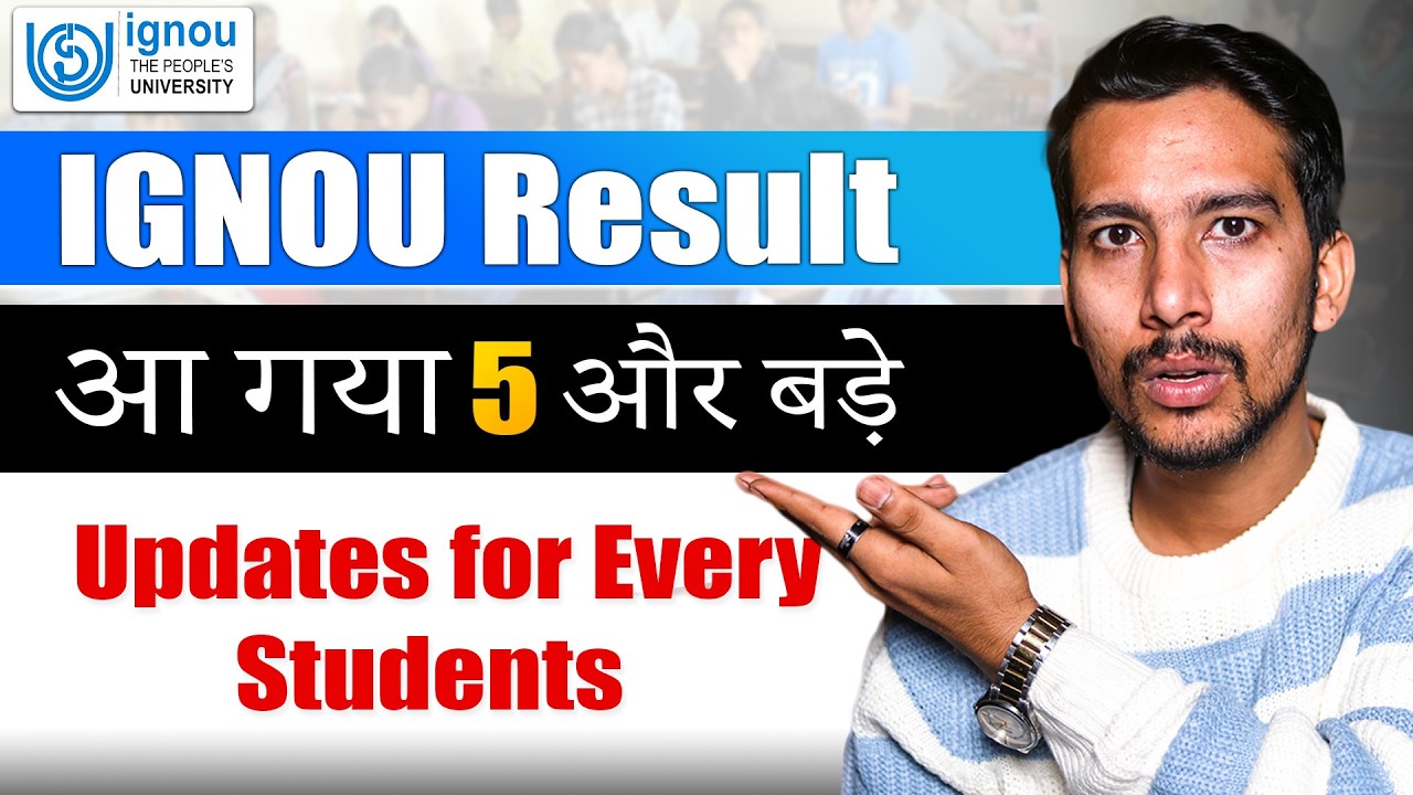 IGNOU Students Alert! 5 Big Updates You Must Know | Latest IGNOU News 2026