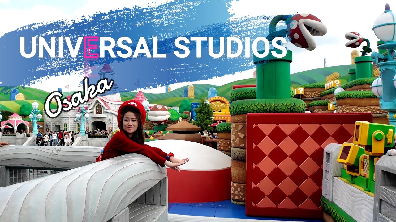 🇯🇵 Universal Studios Osaka — пешеходная экскурсия по Японии в формате 4K