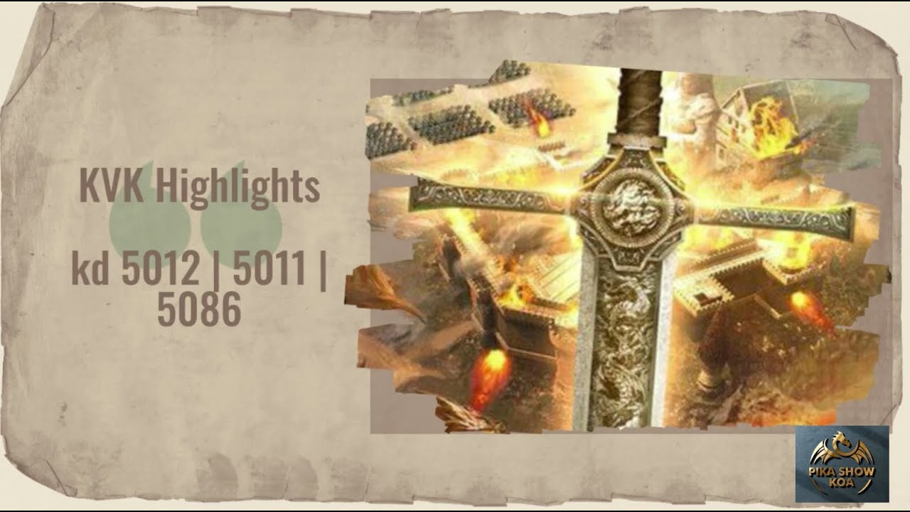 KVK Highlights | Kd 5012 | 5011 | 5086 | King Of Avalon