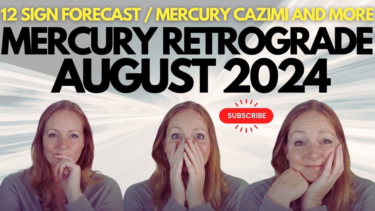 Mercury Retrograde 2024. Understand the 3 phases of this retrograde with the 12 sign forecasts! 🙏♍♌