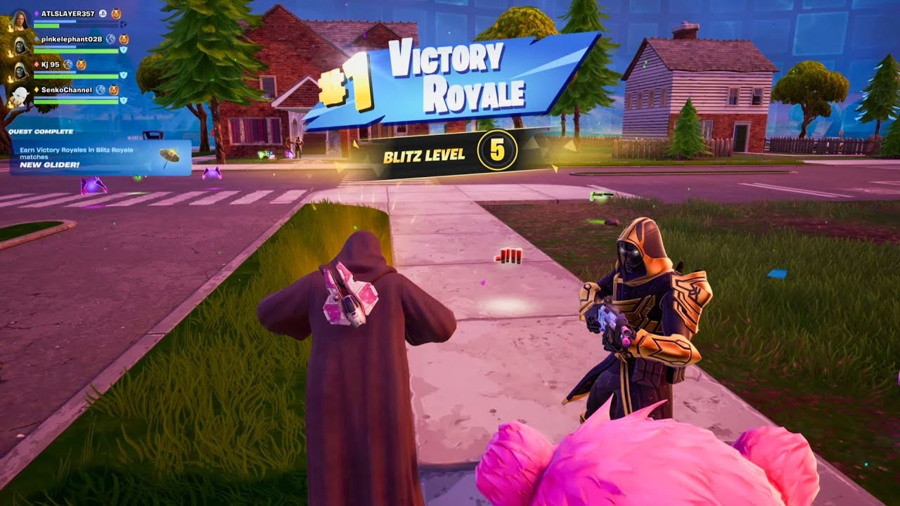 I Joined Randoms To Get The Blitz Brella #fortnite