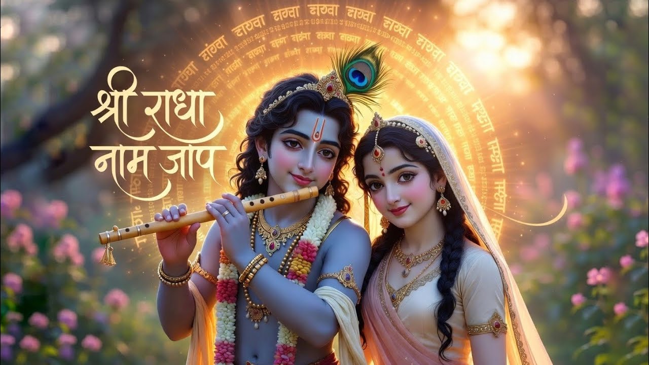 Shri Radha Naam Jaap | Continuous Shri Radha Naam Dhun for Bhakti & Prem | Radha Dhun | Radha Jap