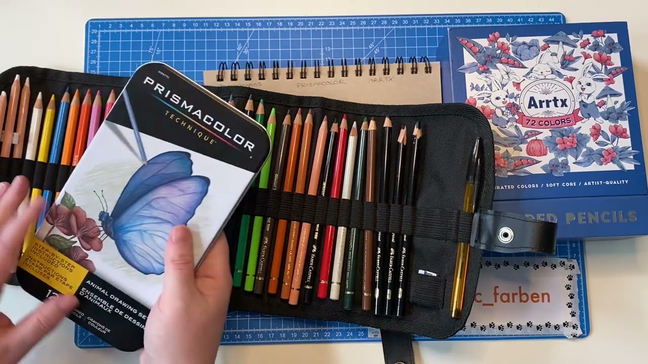 Looking at Prismacolor Technique Coloured Pencils