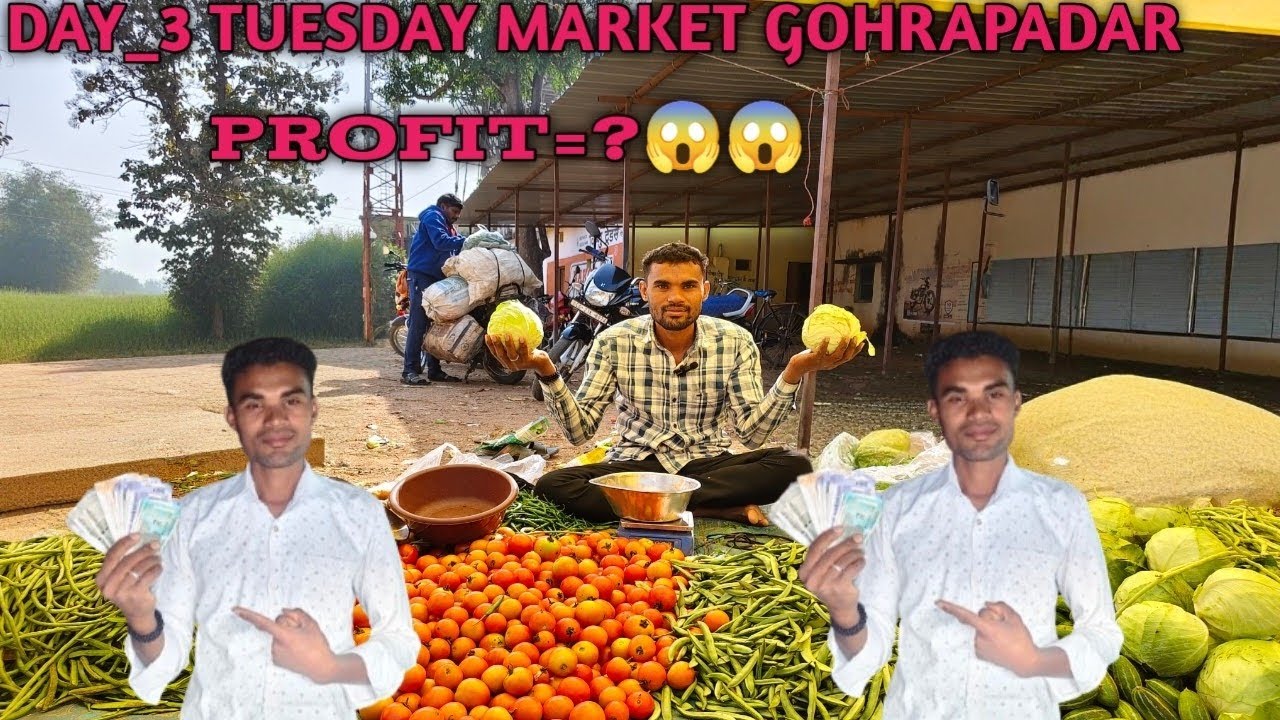 MY INCOME OF VEGETABLE SELLING!!3~ DAY 