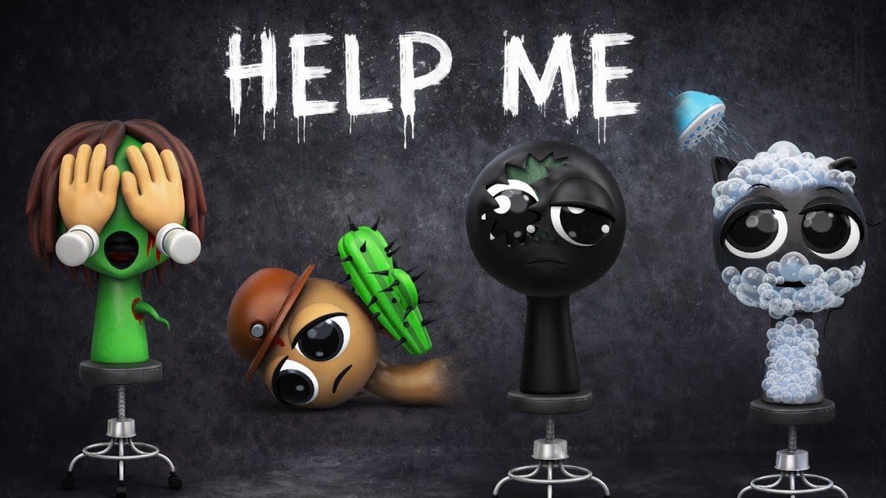OH NOO HELP SPRUNKI - Animation Music |Tiles Hop |