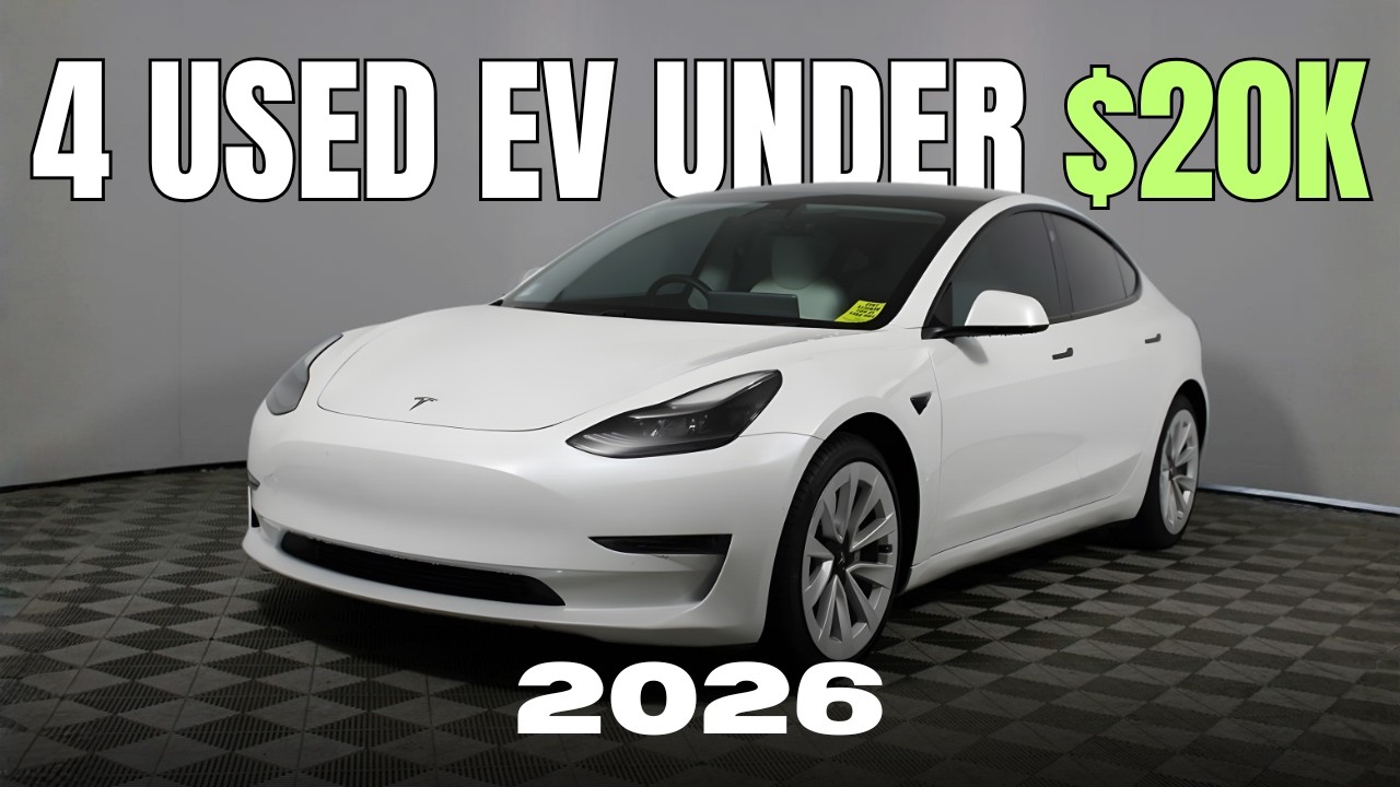 4 Used Electric Cars UNDER $20,000 That Are Actually Worth Buying in 2026