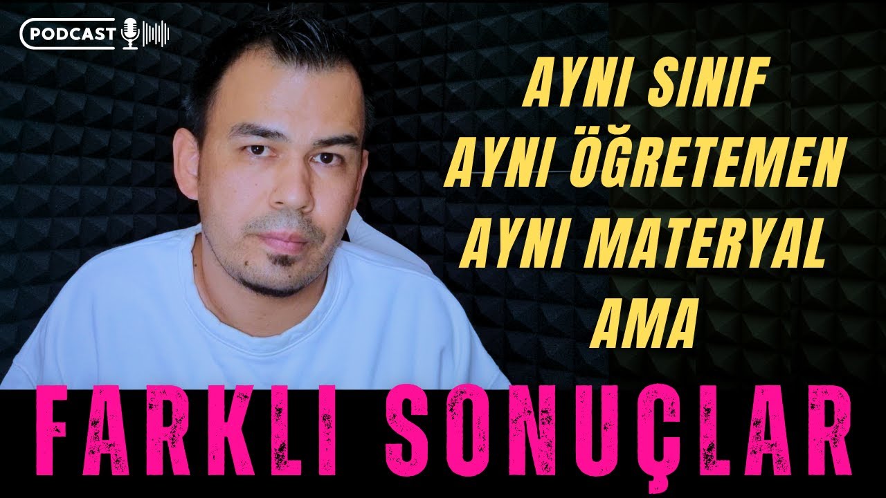 PODCAST (ders değil): Yabancı Dil Öğreniminde Bireysel Deneyimler 