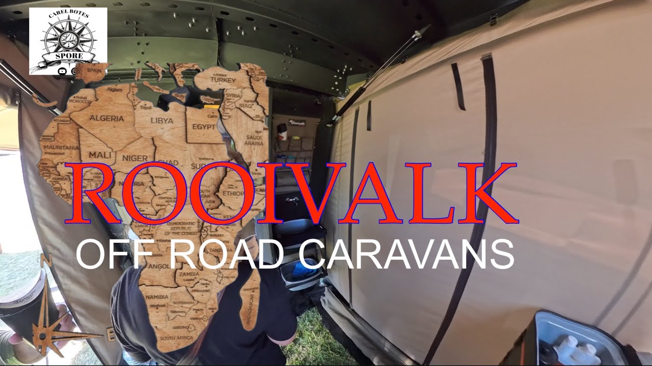 Die ROOIVALK OFFROAD CARAVAN is tops!