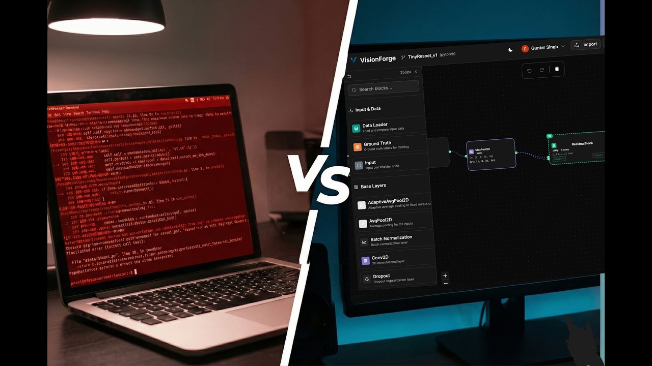 Build a ResNet in VisionForge — No Code, Full PyTorch Export
