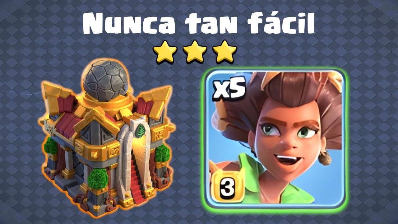 Nunca fue tan fácil atacar con druidas en TH16! 🔥
