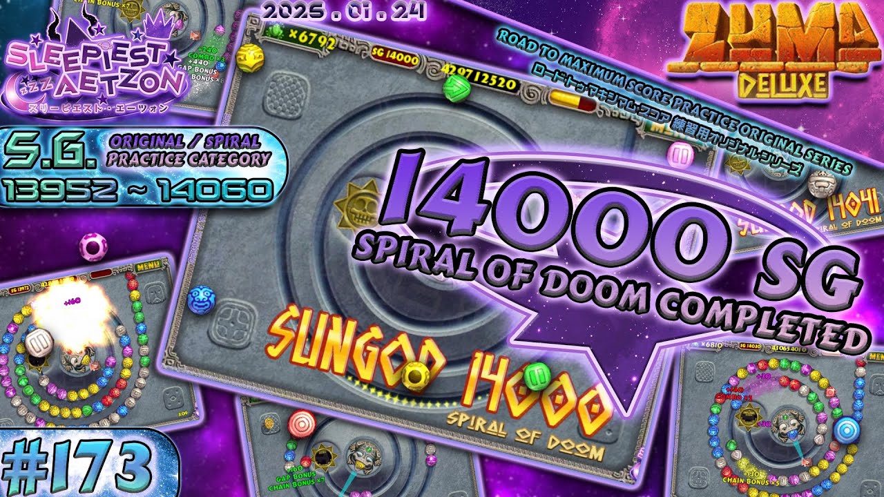14000 Spiral Completed | Spiral SG 13952 ~ 14060 | Aetzon's ZD RTMS Original Practice #173