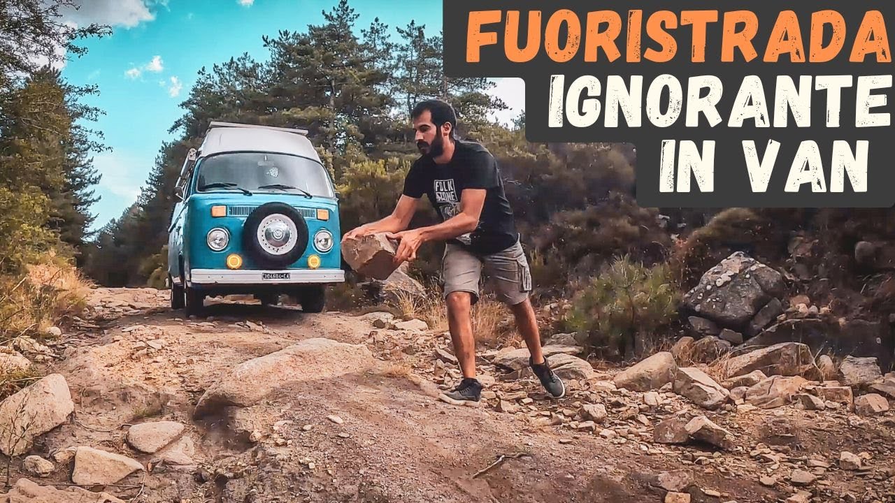 OFFROAD IGNORANTE con un VW T2 camper 2WD del 1977
