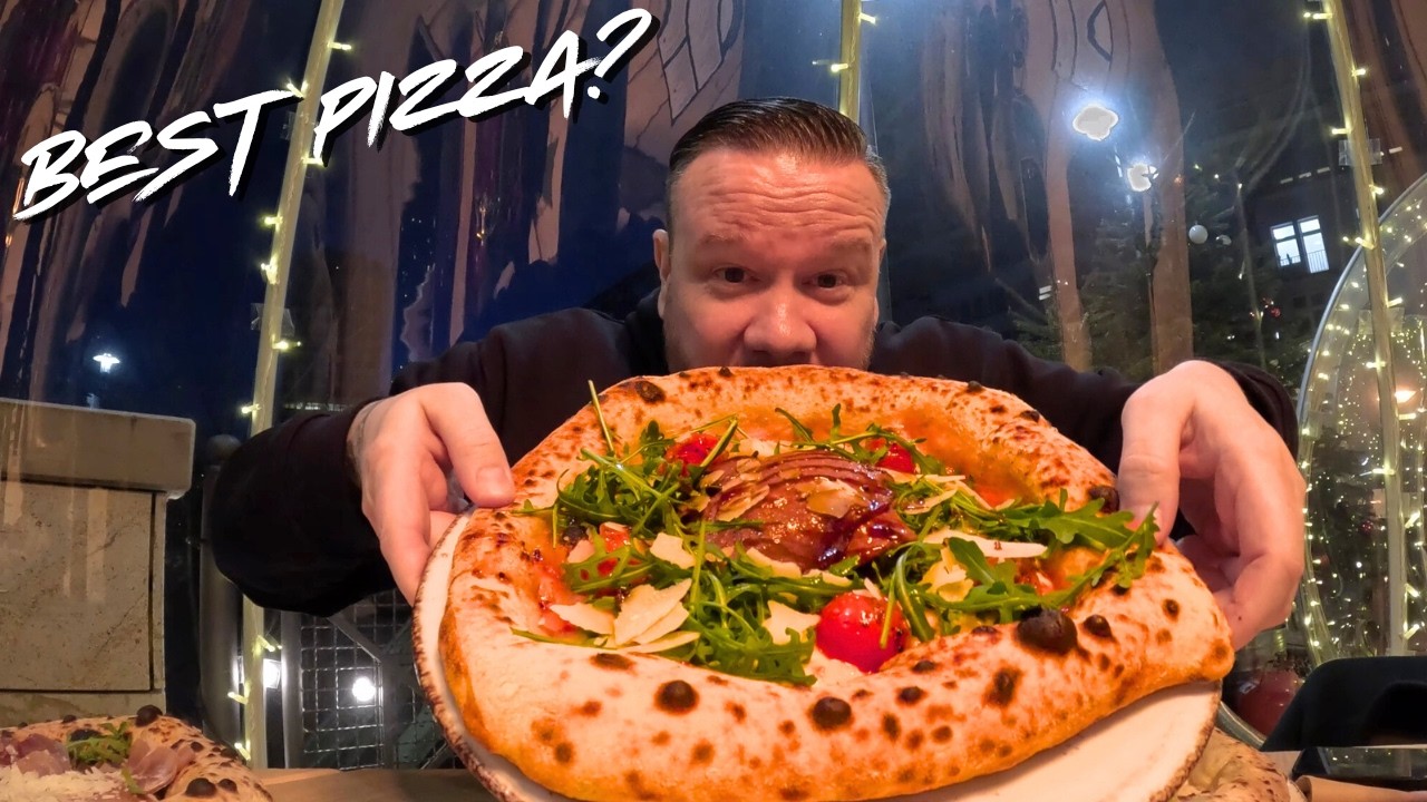 I try the BEST 3 Pizza that 60 seconds to Napoli has to offer | Winterworld in Wuppertal