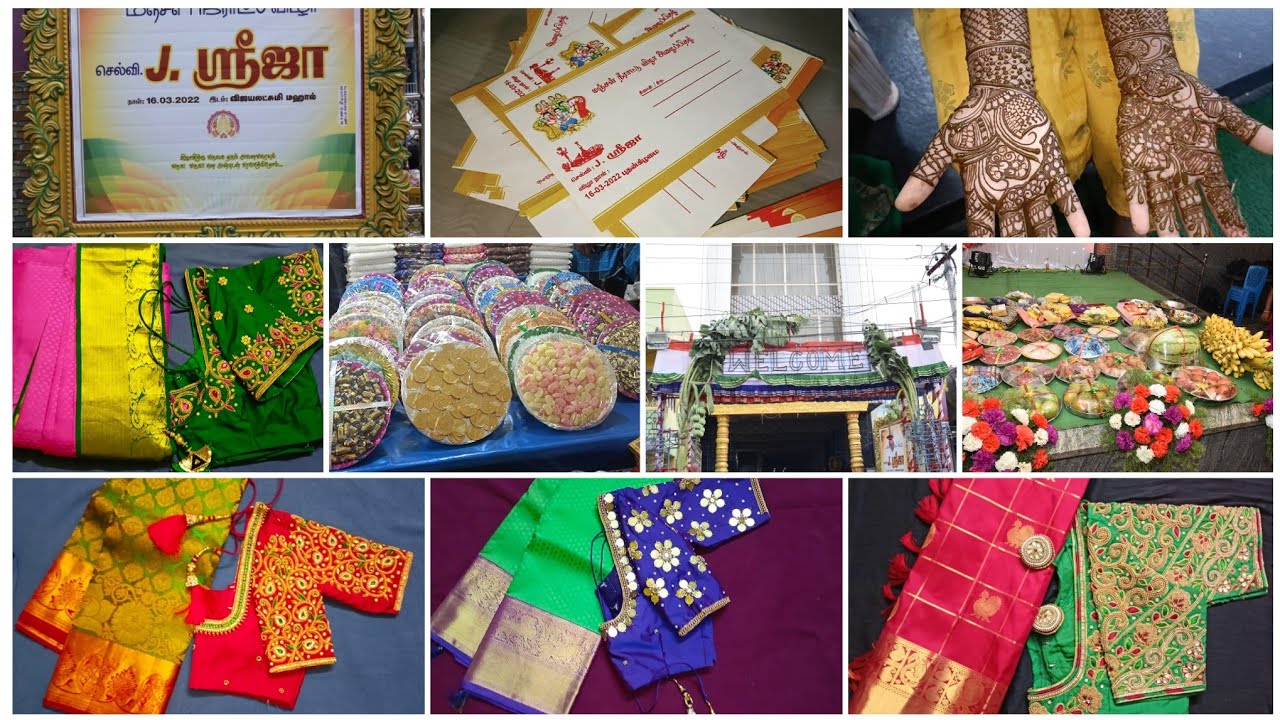 Mydaughter puberty function - pre preparation|shopping silk saree| Return gift |Aari work|