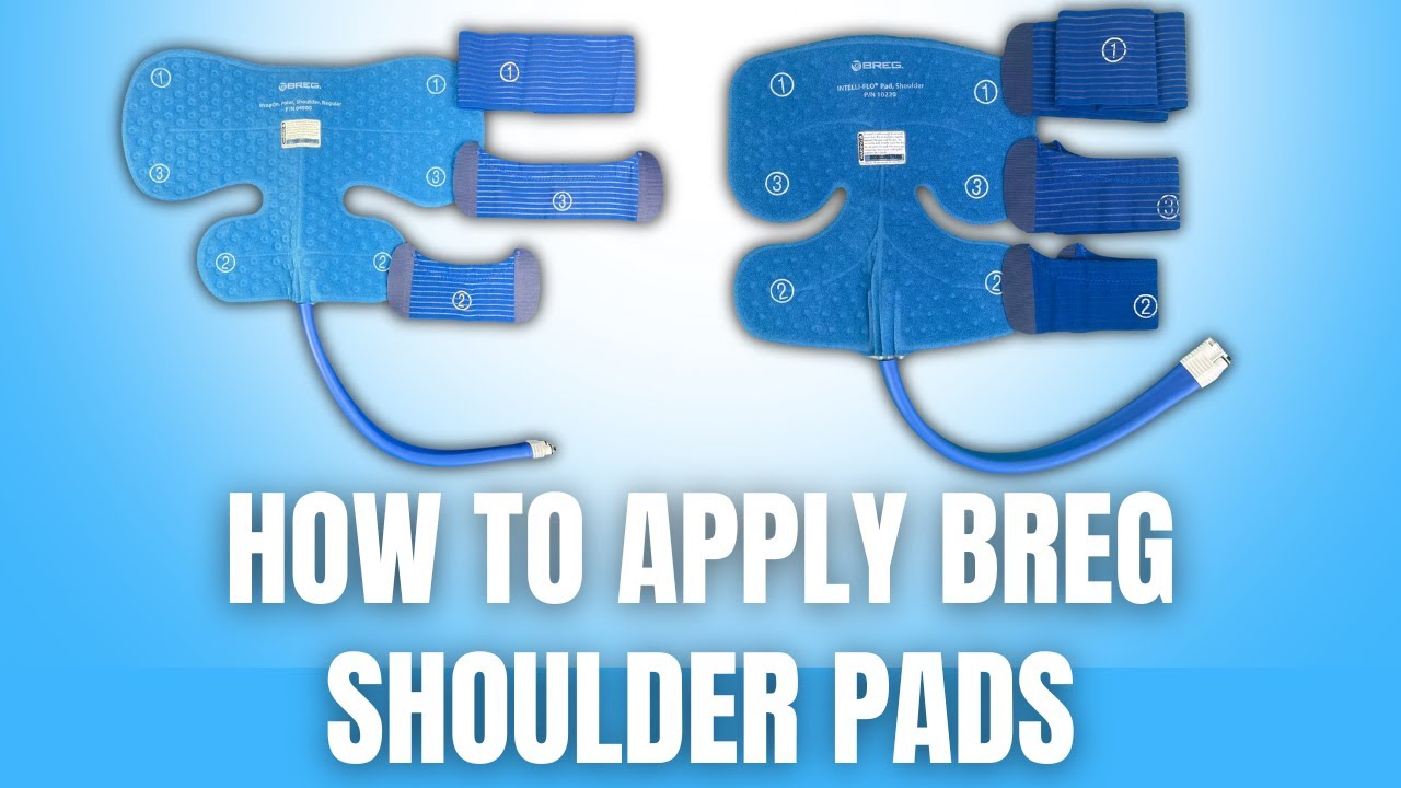 Как надеть наплечник Breg Polar Care