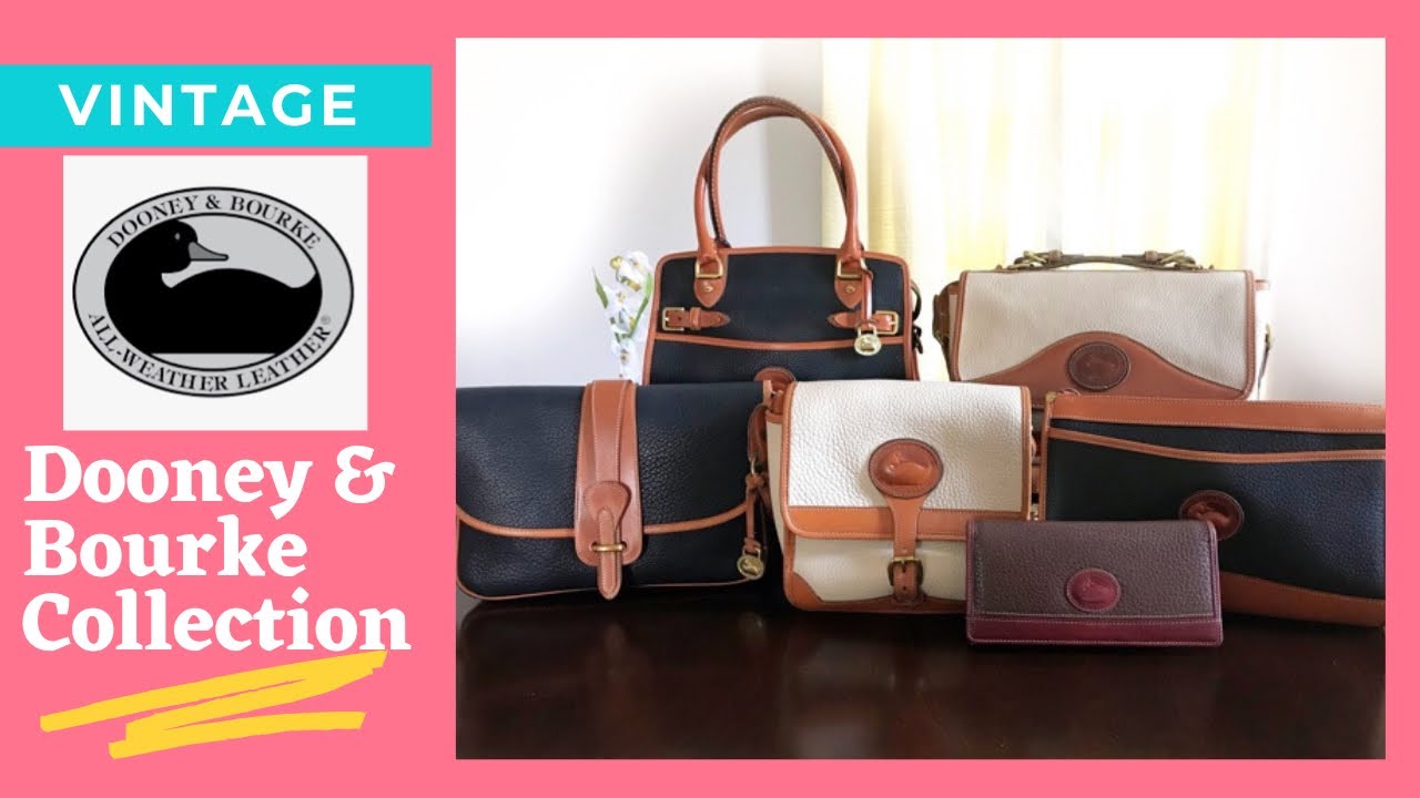 Vintage Dooney & Bourke All Weather Leather Collection | Dooney & Bourke Vintage Bag Collection