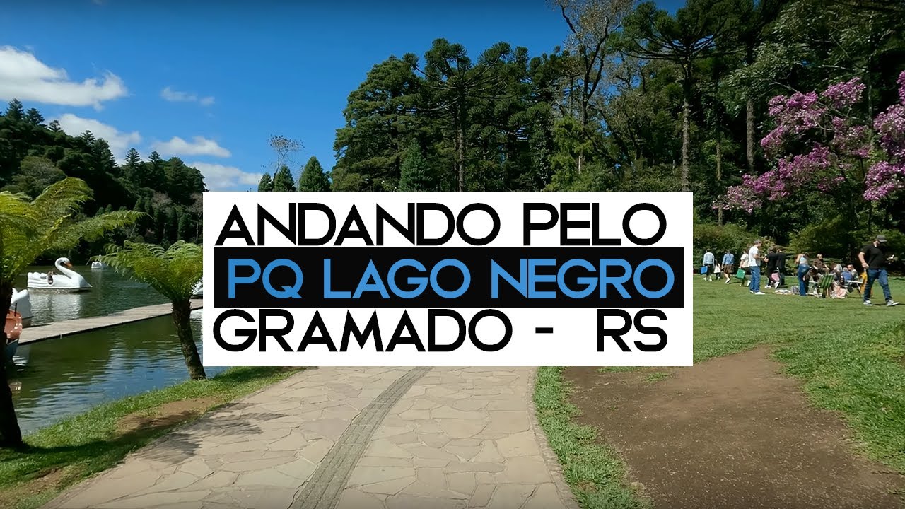 LAGO NEGRO - GRAMADO - RS - BRAZIL | 4K | AMBIENCE SOUND
