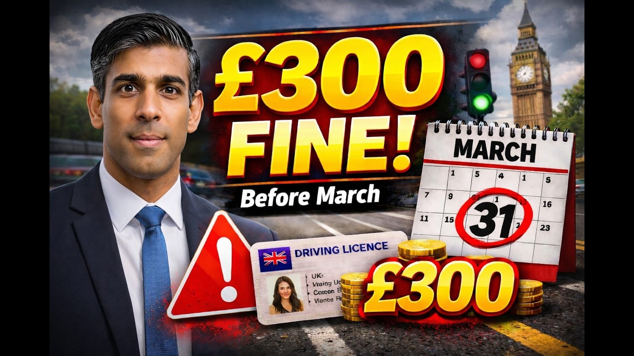 £300 FINE ALERT 😱 UK Drivers Must Update This NOW