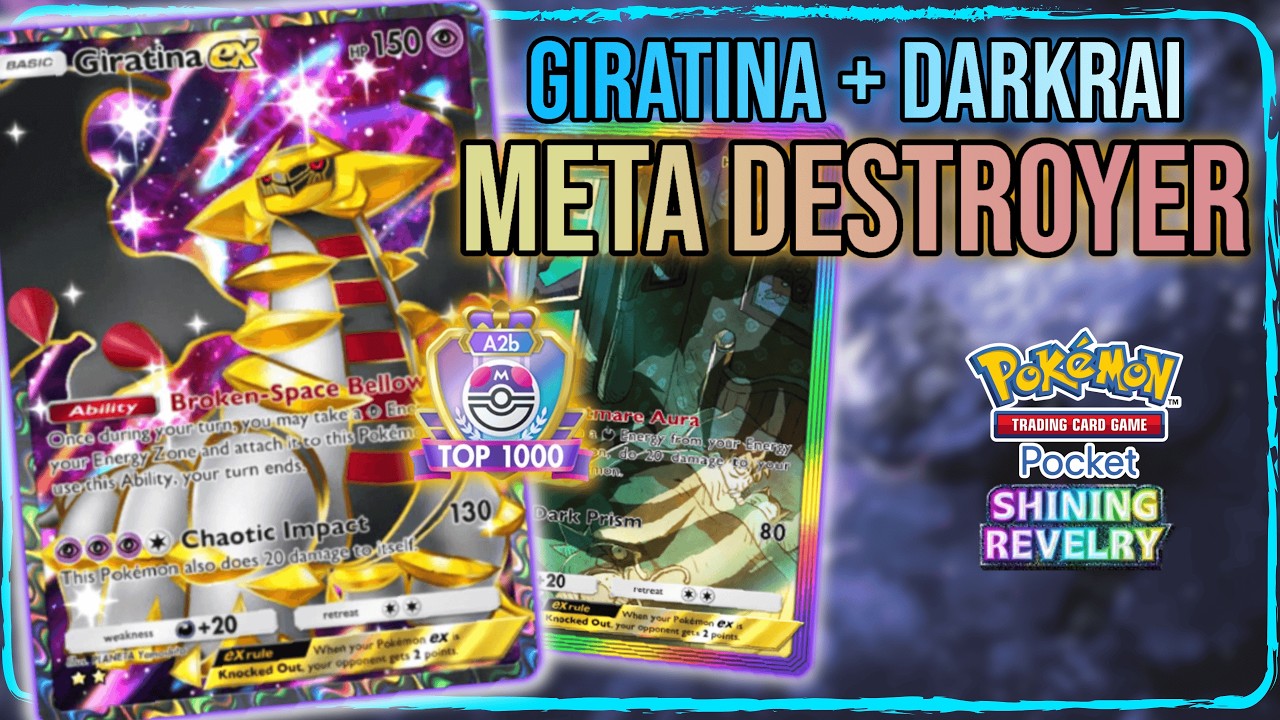 🌑 Giratina + Darkrai are BREAKING Ranked! 💥 | Anti-Meta Power Combo 🔥