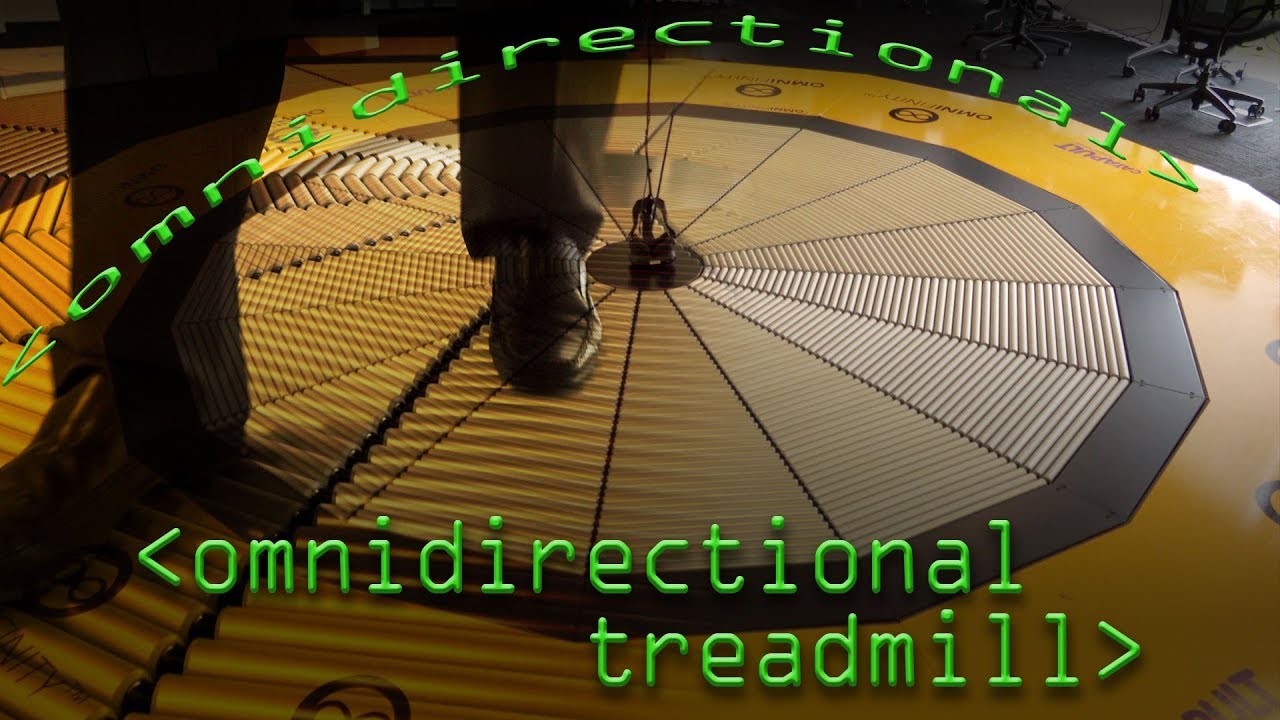 Omnidirectional VR Treadmill - Computerphile
