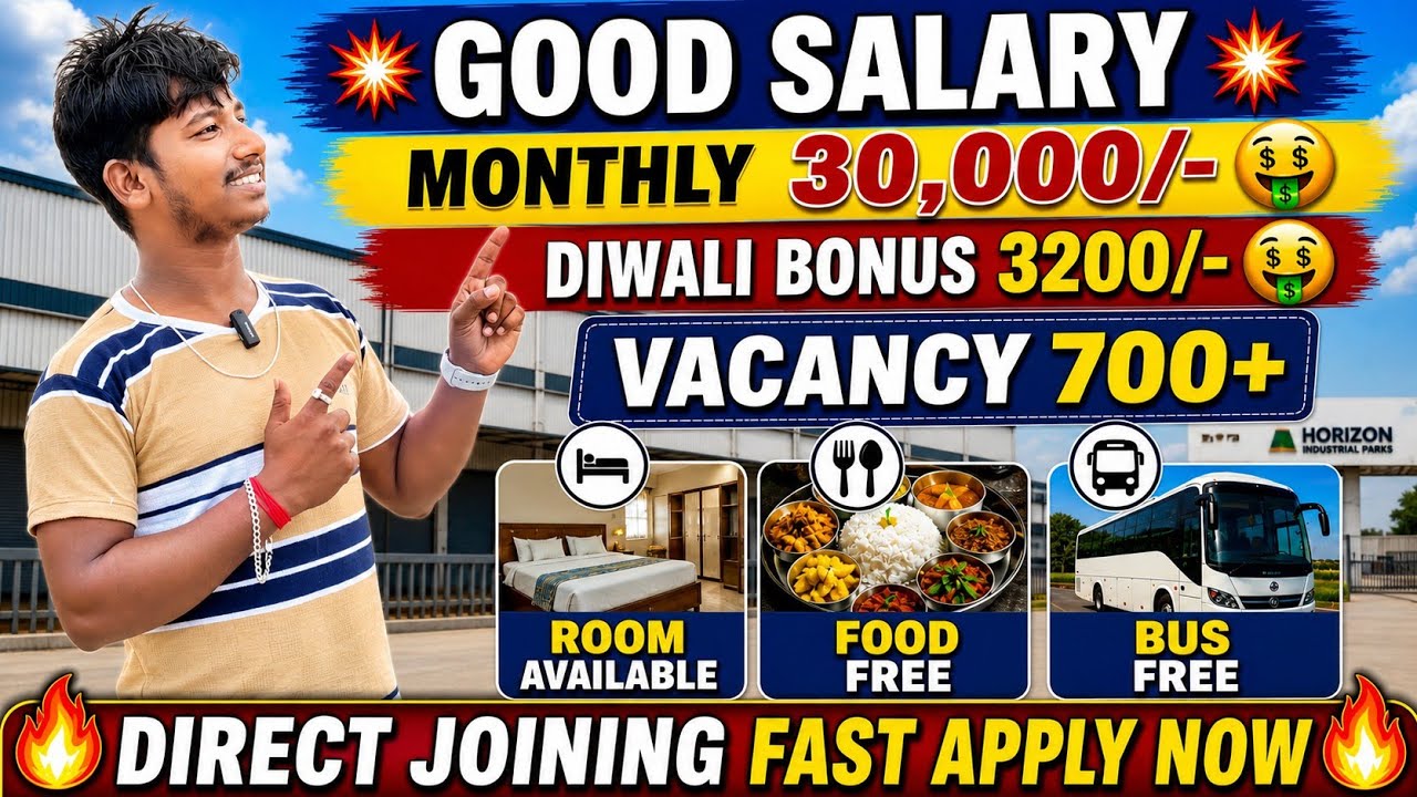 &ldquo;Bengaluru Flipkart Jobs 2026 | ₹30,000 Salary | Free Room & Food | Direct Joining&rdquo;