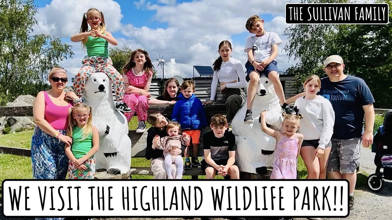 We visit the HIGHLAND WILDLIFE PARK!! | Cairngorms HOLIDAY ADVENTURE Day 5 | The Sullivan Family