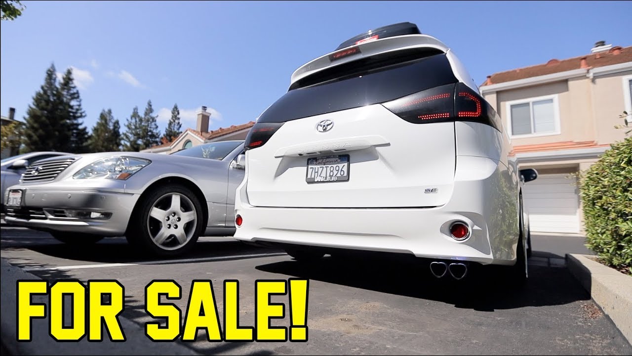 I'M SELLING MY LOWERED TOYOTA SIENNA!!! ):