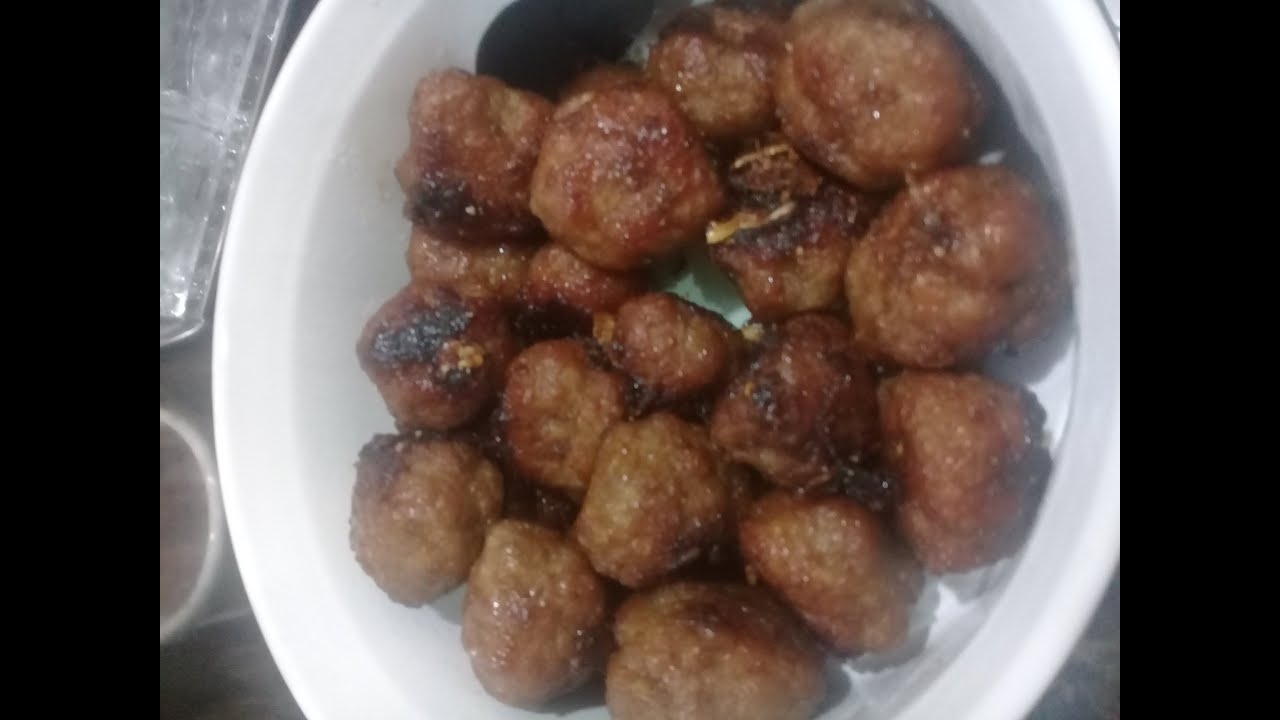 How to Fry Swedish Meat Ball @ Classic Cuisine