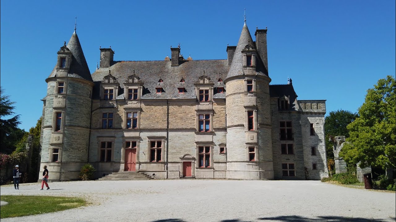 Ch&acirc;teau des Ravalet (lieu &agrave; visiter pr&egrave;s de Cherbourg) 4K Ultra HD